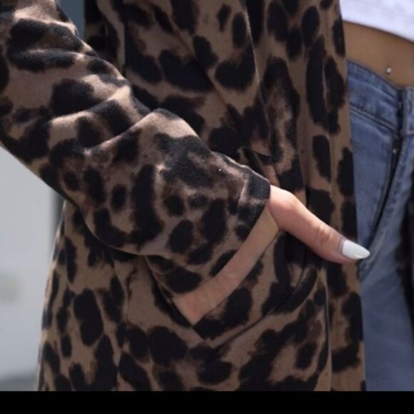 đHPđLeopard PrintâFallâCardiganâNewâLightweightâCoat - Picture 5 of 10